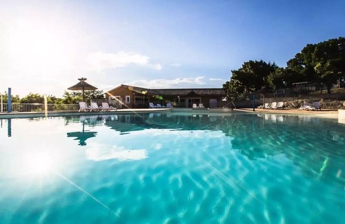 Ruoms House | Camping la Chapoulière* - Panoramic Cottage 3 rooms 4 people