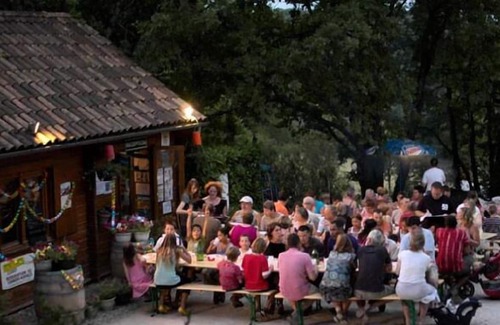 Saint-Cirq-Lapopie House | Camping La Truffière *** - Duo cabin on stilts for 2 people
