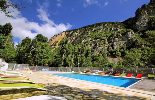 Saint-Martin-Lys House | Camping Le Moulin du Pont d'Aliès* - O'Hara Mobile Home 2 Rooms 2 People