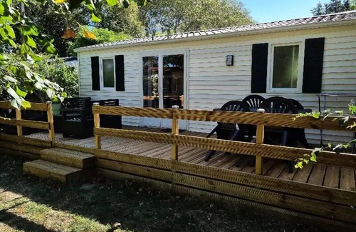 Revel House | Camping le Moulin du Roy * - IRM mobile home - 2 bedrooms - 4 people max. - 4 people