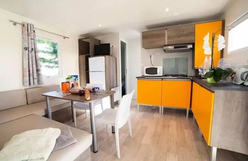 Lannion House | Camping maeva Club Les Alizés * - Mobile Home Presta + 4 Rooms 6/7 People Air-conditioned + TV