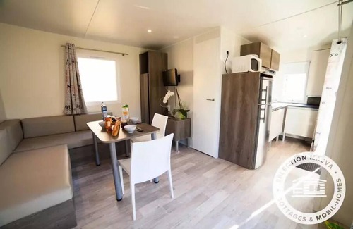 Lannion House | Camping maeva Club Les Alizés * - Mobile Home Premium Exotic 3 Rooms 4/6 People Air Conditioned + TV