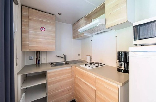 Saint-Paul-en-Born House | Camping maeva Escapades La Clairière * - Comfort Mobile Home 2 Rooms 2 People + TV