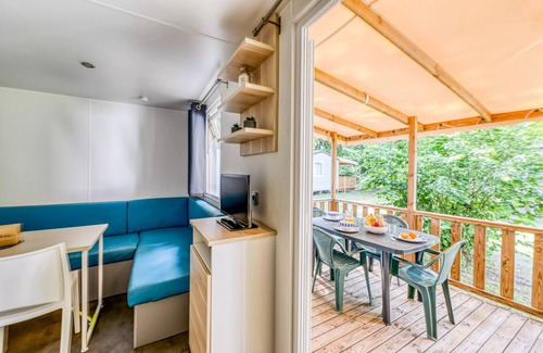 Saint-Paul-en-Born House | Camping maeva Escapades La Clairière * - Comfort Mobile Home 2 Rooms 2 People + TV