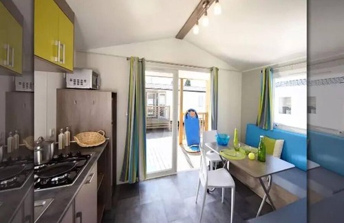Saint-Paul-en-Born House | Camping maeva Escapades La Clairière * - Comfort Mobile Home 3 Rooms 4 People + TV