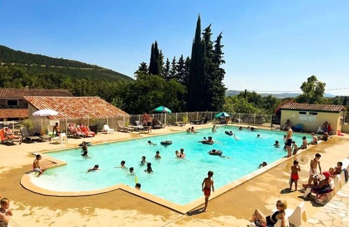 Lussas House | Camping maeva Escapades Ludo Parc * - Cozy Mobile Home 3 Rooms 4 People Air Conditioned