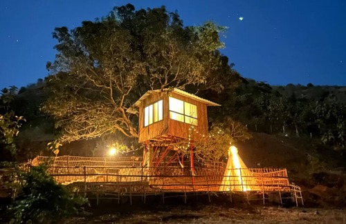 Nashik Villa | Canopy Nest ,Trimbak by Ebony Stays | Tree House in Nashik | Nature Retreat