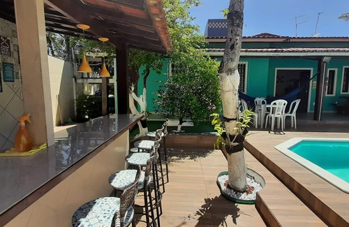 Monte Gordo House | Cantinho - 3/4 with pool, barbecue and Wi-fi 6km from Guarajuba