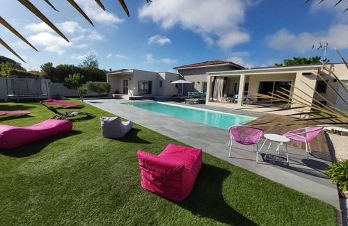 Cap d'Agde Villa | Cap d'Agde Contemporary villa 300m from the beach/5 min from all activities