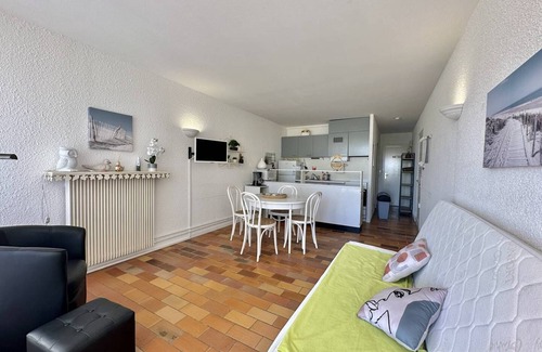 Cap d'Agde Apartment | CAP D'AGDE - Plage du Môle/Ref 228/two-room seafront apartment