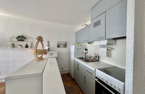 Cap d'Agde Apartment | CAP D'AGDE - Plage du Môle/Ref 228/two-room seafront apartment