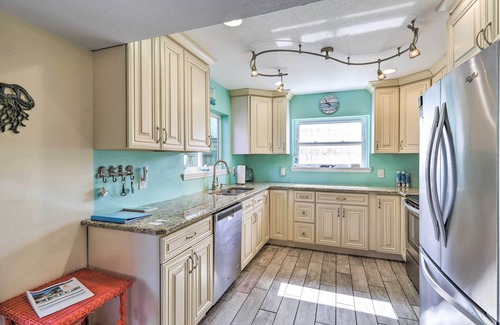 Port Canaveral Cottage | Cape Canaveral Cottage w/Pool - Walk to Beach!