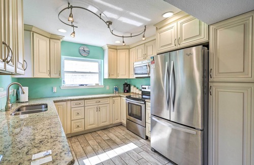Port Canaveral Cottage | Cape Canaveral Cottage w/Pool - Walk to Beach!