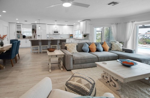 Isles of Capri House | CAPRI PARADISE! Beautiful waterfront home. Private heated pool and dock