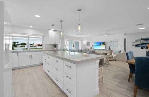 Isles of Capri House | CAPRI PARADISE! Beautiful waterfront home. Private heated pool and dock