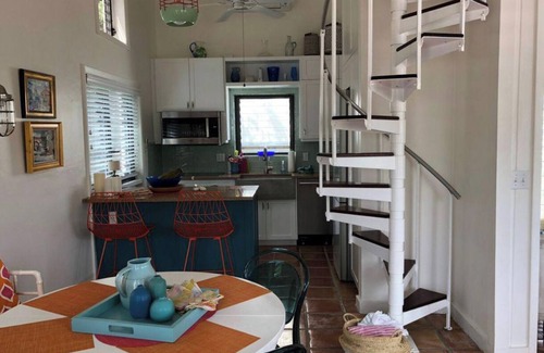 Estate Enighed Condo | Caribbean Gem Hilltop Condo with Harbor and Island Views, Walk to Town