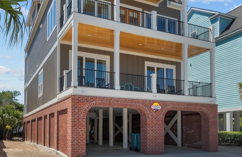 Garden City House | Carolina Sea Shack-Brand New Ocean View Luxury Home-Private Pool and Elevator