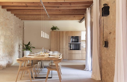 Consell Ski Chalet | Cas Padrins | Great design vacation home w/pool | Consell | Bbq, AirCon, Garden