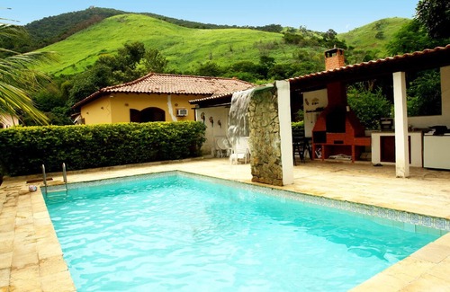 Jardim Guandu House | Casa C Campo DE Futebol Pisc Sauna Churr E Pizza Fogão Lenha Vista Para Montanha