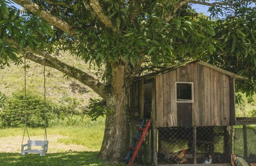 Pirai House | Casa com piscina e vista para montanha em Pirai