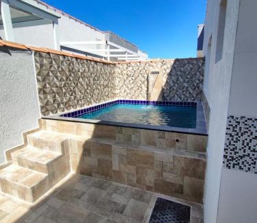 Cibratel II House | Casa com piscina em itanhaem
