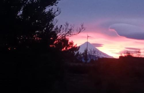 Llanquihue House | Casa con excelentes 2 habitaciones 1 Doble Matrimonial y otra 2 camas indiv con vista al volcán, Puerto Varas