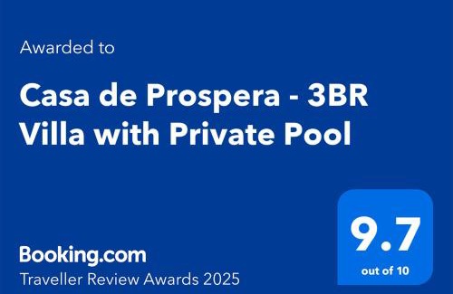 Mumbul Villa | Casa de Prospera - 3BR Villa with Private Pool