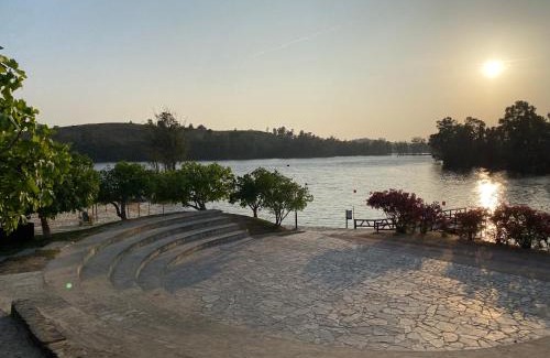 Corte do Pinto House | Casa Mel-Mina São Domingos-Praia fluvial-Terraço-3km-arcondicionado