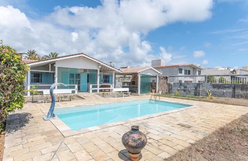 Santo Agostinho House | Casa Pé na Areia Com Pisicna Privativa-098D