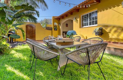 Santa Barbara House | Casa Vista Teide con Jardín, Barbacoa y Fuente Zen