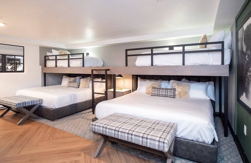 Vail Hotel | Catwalk | Double King + Twin Bunks at Gravity Haus Vail, Parking, Pets Allowed