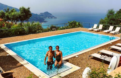 Sant'Ambrogio House | cefalù nest pool house terrace sea view