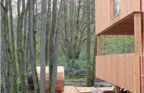 Saint-Nabord Cabin | Celestial cabin with private sauna and Scandinavian bath! Near the ski slopes