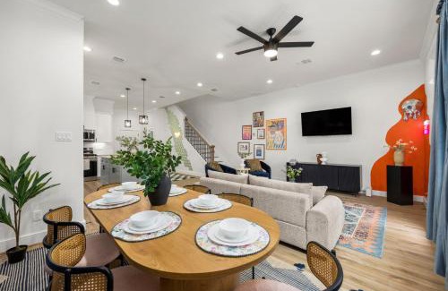 Greater Third Ward House | Central 4bd - Outdoor Movie - Ping Pong - BBQ
