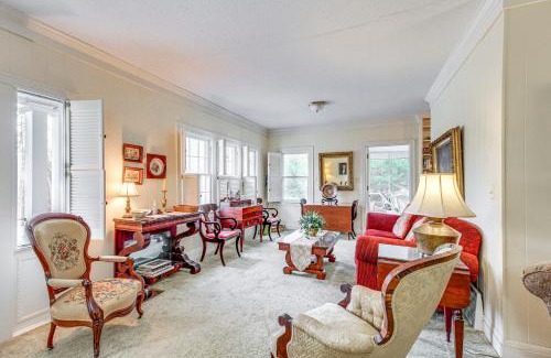 Saint Andrews House | Central and Ornate Sewanee Home with Screened-In Porch