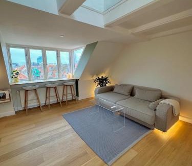 Indre by Apartment | Central rooftop apartment by ARoS with balcony