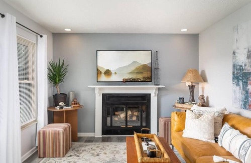 Columbus House | Centrally located designer ranch-style home