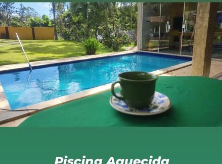 Santa Isabel House | chácara Estrela da manhã piscina aquecida