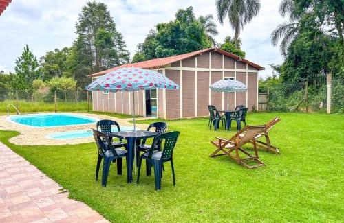 Ibiuna House | Chacara com piscina, churrasq e Wi-Fi em Ibiuna SP