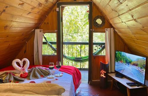 Maromba Apartment | Chalé 1 Alto na Montanha, com lareira e wi-fi