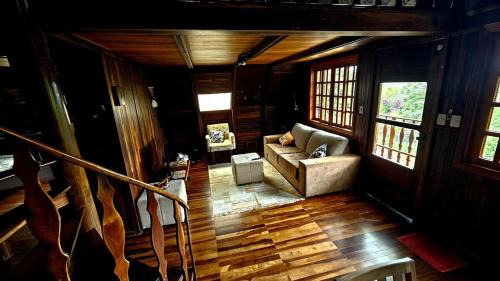 Recanto Araucaria House | Chalé Aconchego na Natureza- rústico, confortável e bem localizado