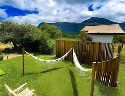 Lapinha da Serra House | Chalé Citrino Conforto vista para Montanhas - no melhor da Lapinha da Serra