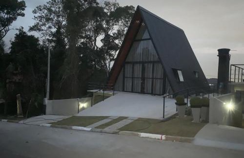 Caieiras Ski Chalet | Chale cabana 1 linda vista na serra da Serra da Cantareira
