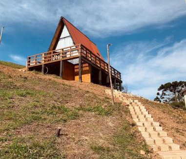 Rancho Queimado Ski Chalet | Chales alto do morro 1, conforto e vista privilegiada