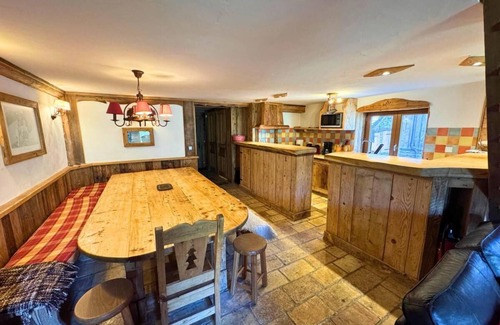 Reberty Ski Chalet | Chalet, 10m from ski slopes, view mountain, fitness, sauna, balcony, fireplace or stove, tv