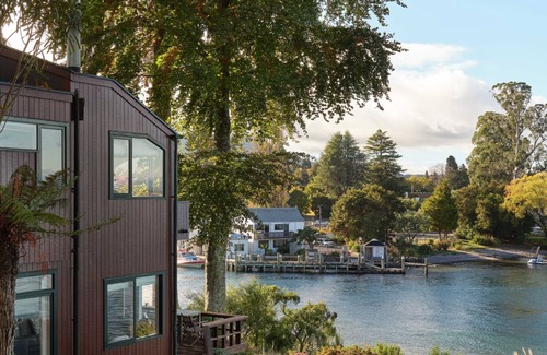 Taupo Ski Chalet | Chalet 3, The Retreat - located within a private lakefront estate