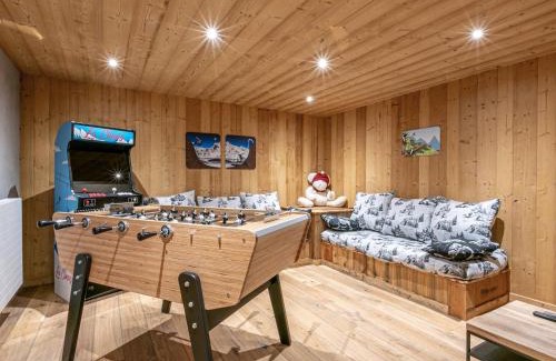 La Clusaz Ski Chalet | Chalet 4 Étoiles 13 Pers. à La Clusaz - Grande Terrasse, Garage, WIFI, Arrêt Skibus à Proximité - FR-1-437-81