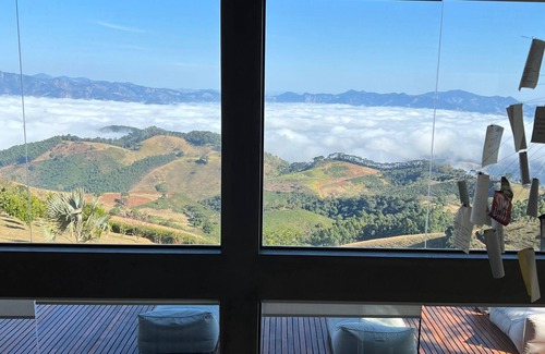Sao Bento do Sapucai House | Chalet Above the Clouds - Entire House with Infinity Pool - São Bento do Sapucaí