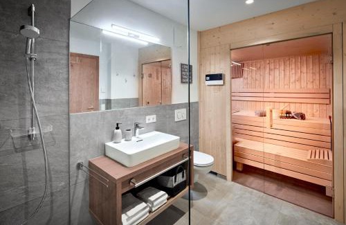Flecken Ski Chalet | Chalet Buchensteinwand Luxusapartment mit Sauna am Berg