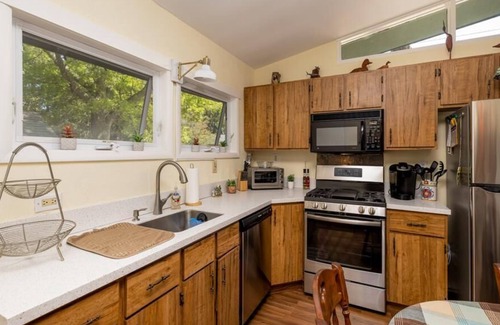 Town Bank House | Chalet by the Bay. 2 bedroom 1 bath Pet Friendly Close to Bay Beaches